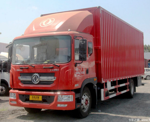 Diesel Cargo Delivery Truck Euro V Level Van Cargo Truck 4x2 Driving 5200mm Rozstaw osi