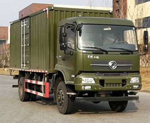 Kabina z płaskim dachem Offroad Cargo Truck 154kw Dongfeng Cargo Truck