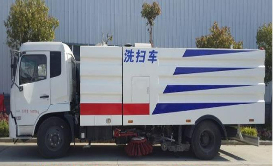 DONGFENG Podwozie Suche urządzenia sanitarne Zamiatarka drogowa Emisja Eur V