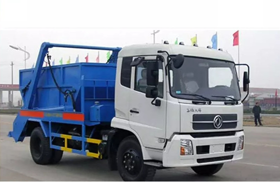 Dongfeng 8CBM Śmieciarka Ramię do pływania z pojemnikami Skip Loader
