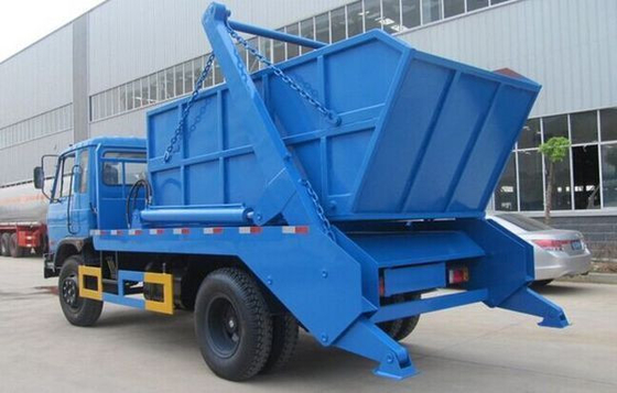Dongfeng 8CBM Śmieciarka Ramię do pływania z pojemnikami Skip Loader