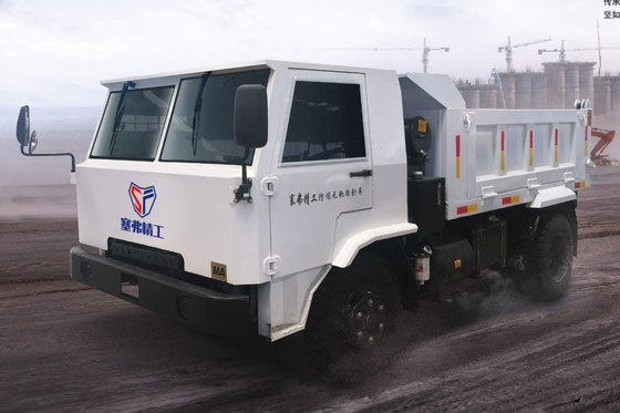 Diesel 80kw przeciwwybuchowa ciężarówka 4x2 z podwójnym napędem tylnej osi