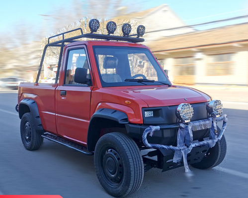 Elektryczna ciężarówka 80 km / H EV 200 mm prześwit Elektryczny podwójna kabina Pick Up