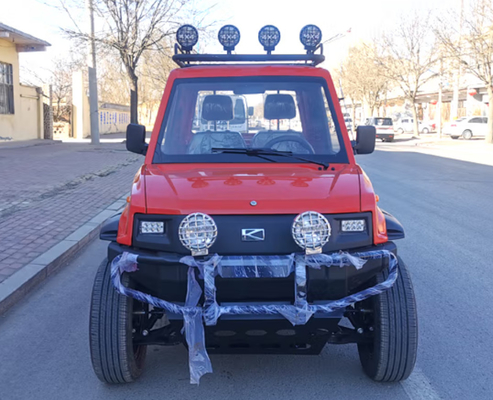 Elektryczna ciężarówka 80 km / H EV 200 mm prześwit Elektryczny podwójna kabina Pick Up