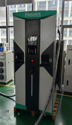 Komercyjna ładowarka DC EV montowana na podłodze 160 kW IP54 Szybka z ekranem UV
