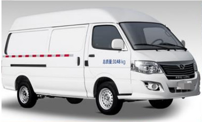 Kierownica RHD 11 miejsc Elektryczny minibus Elektryczny samochód dostawczy 250 km Trwały przebieg